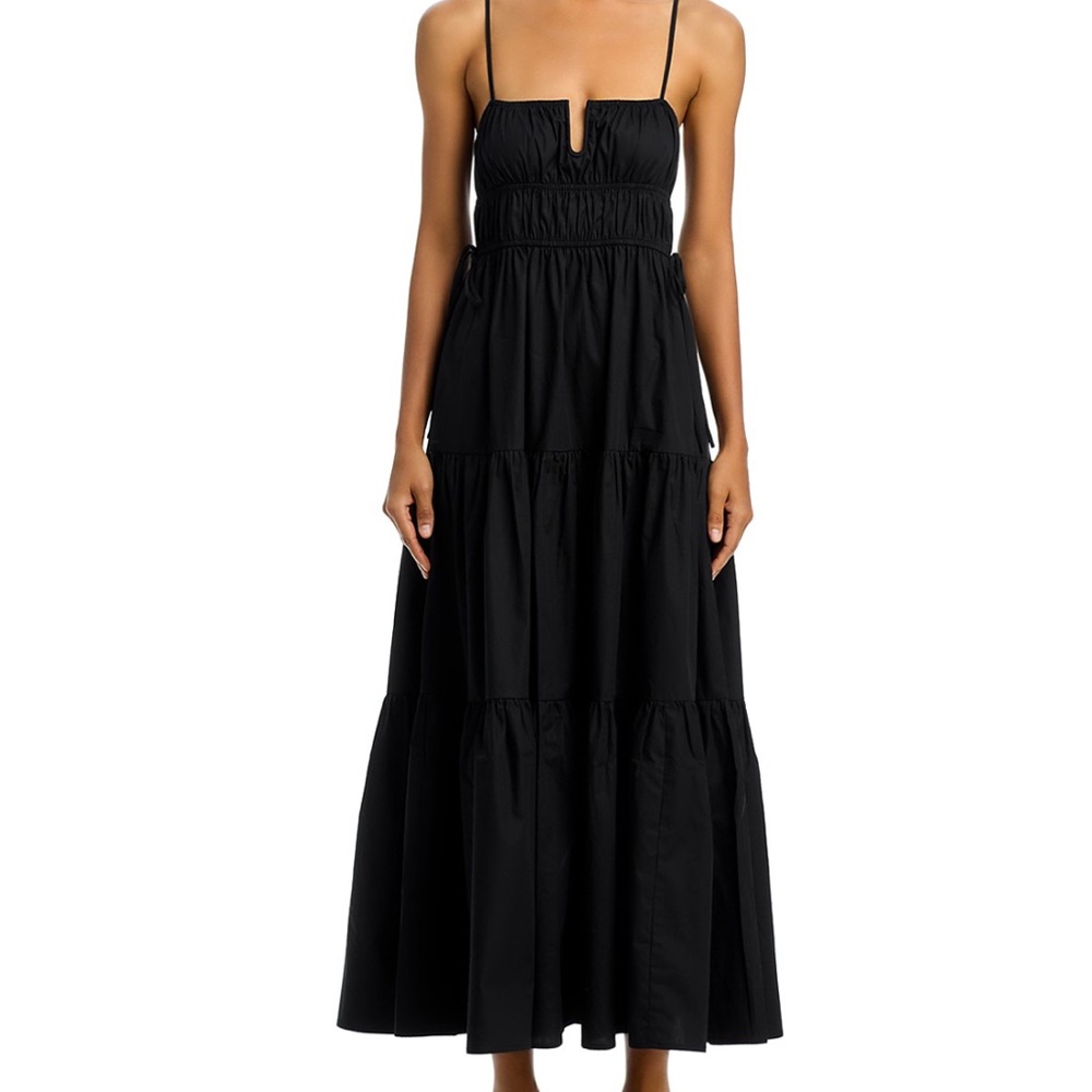 Moon River Black Maxi Dress